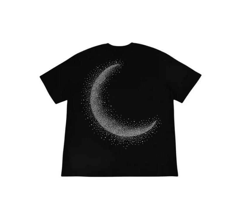 VYBES Rhinestone Moon Tee