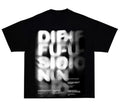 VYBES Shadow Faces Oversized T-Shirt