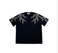 VYBES Rhinestone Lightning Tee