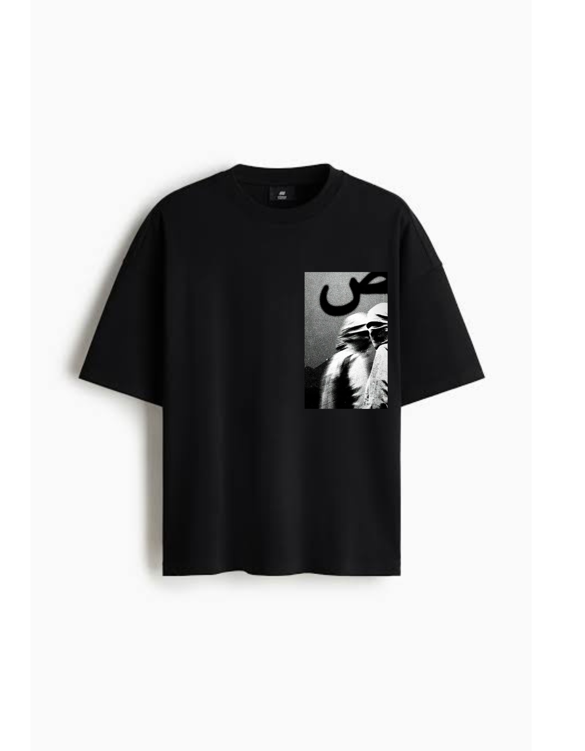 VYBES Shadow Vision Oversized T-Shirt