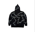 VYBES Rhinestone Thorn Hoodie