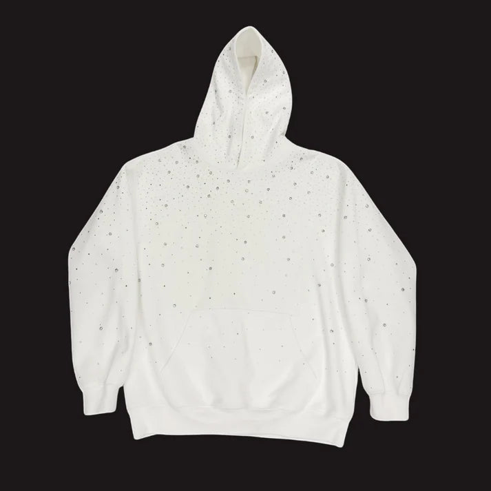 Funkyvibe Rhinestone Galaxy Hoodie