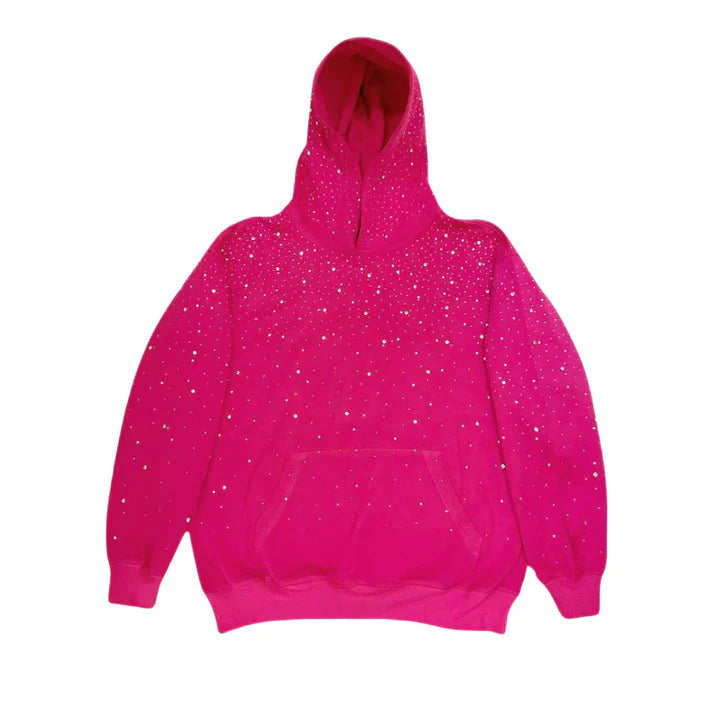 Funkyvibe Rhinestone Galaxy Hoodie